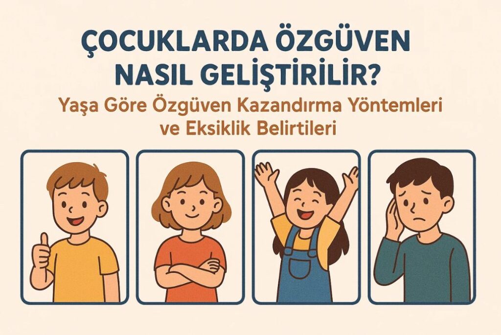 çocuklarda özgüven nasıl geliştirilir