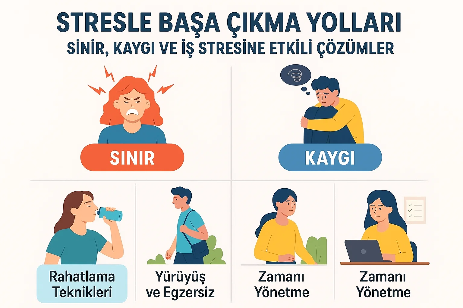 stresle başa çıkma yolları